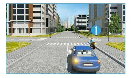 Koje vozilo prema svjetlosnoj signalizaciji motornog vozila krši prometna pravila?