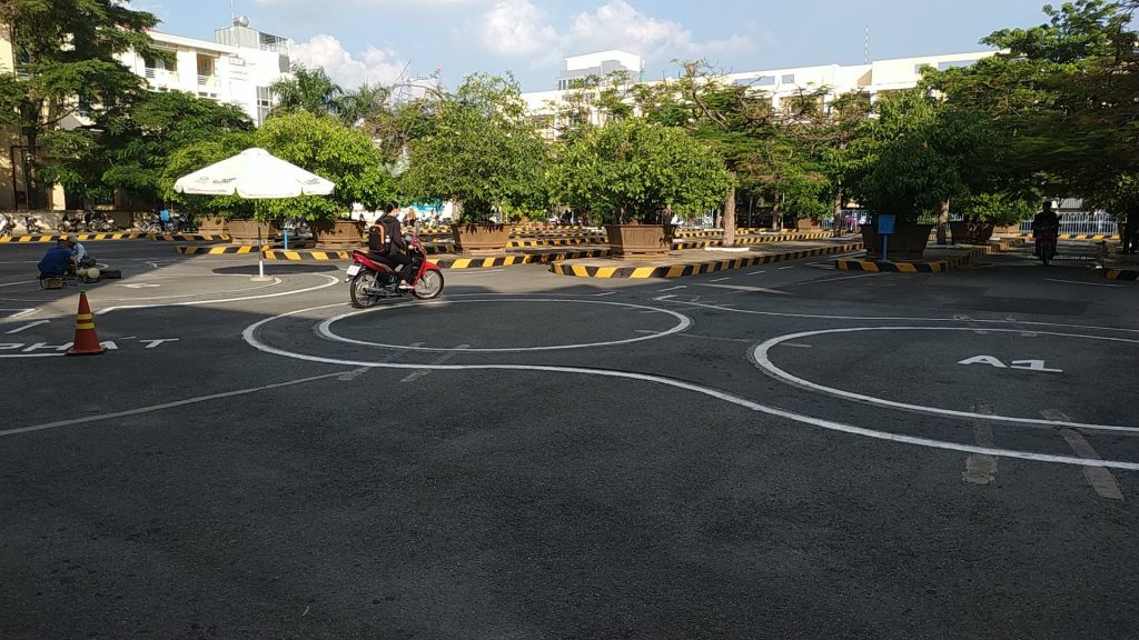 Bài thi thực hành A1 sẽ có 4 phần, học viên nhớ lưu ý