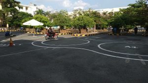 Video thi thực hành lái xe máy A1