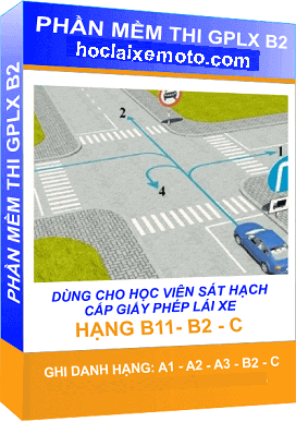 Đề thi thử bằng lái xe B2 trực tuyến