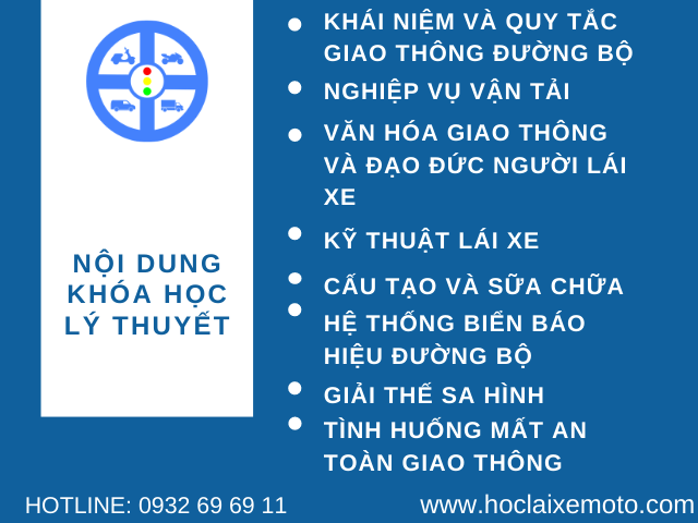 Nội Dung Lý Thuyết Khóa Học Lái Xe Tải C Tại Trường Học Lái Xe Ô Tô TPHCM
