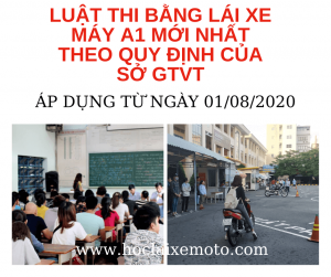 Luật Thi Bằng Lái Xe Máy A1 Mới 2020 Theo Quy Định Của Bộ GTVT