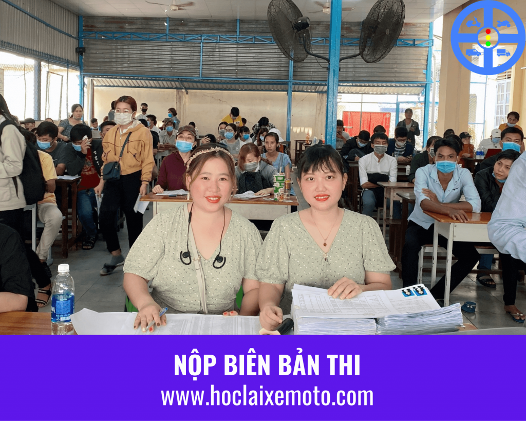 Nộp Biên Bản Thi Sát Hạch Tổng Hợp