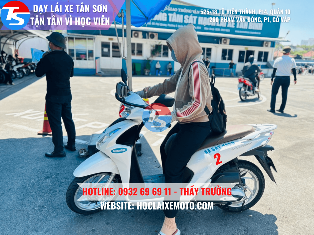 Thi A1 Bằng Xe Tay Ở TPHCM